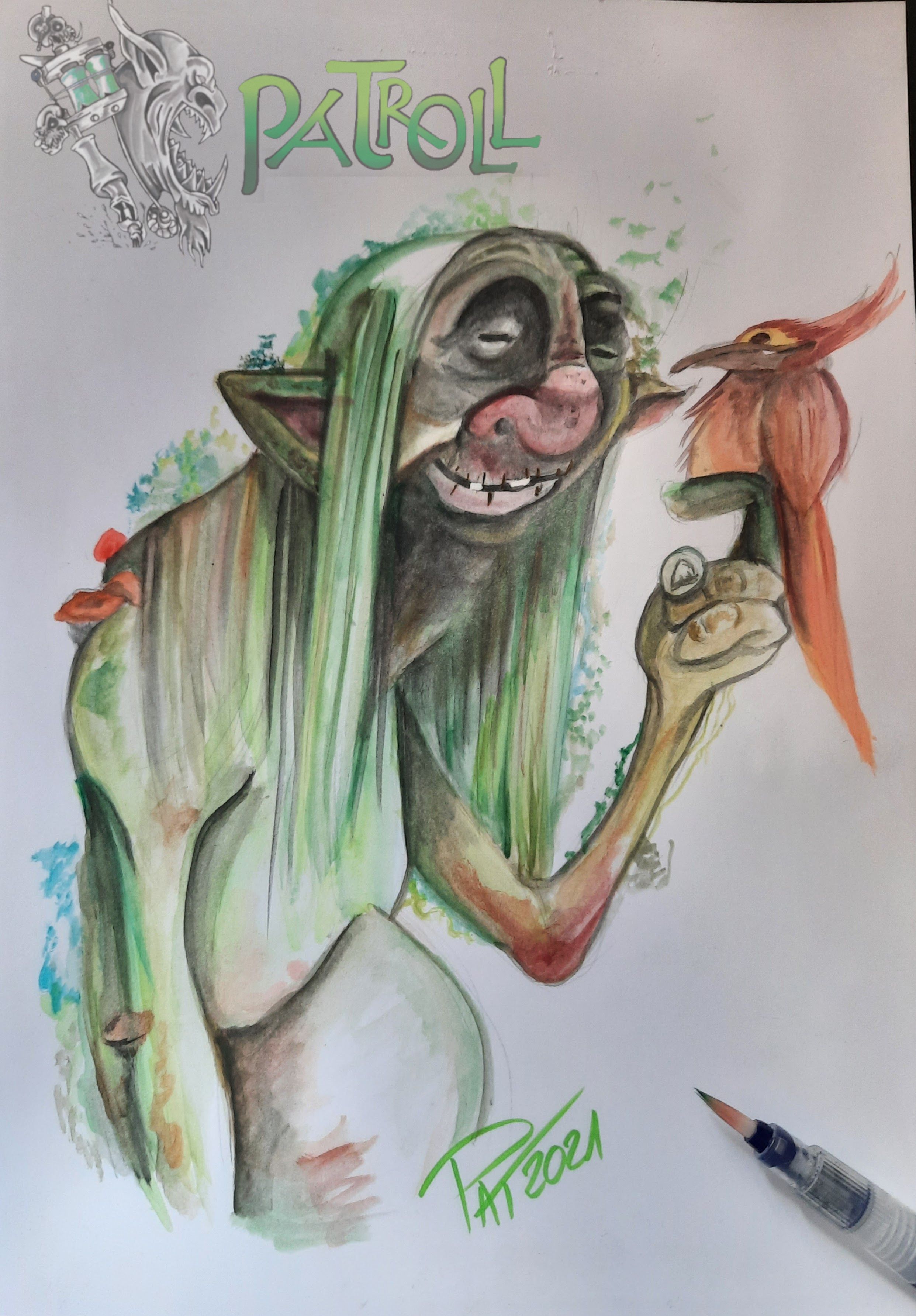 un dieu de la forêt